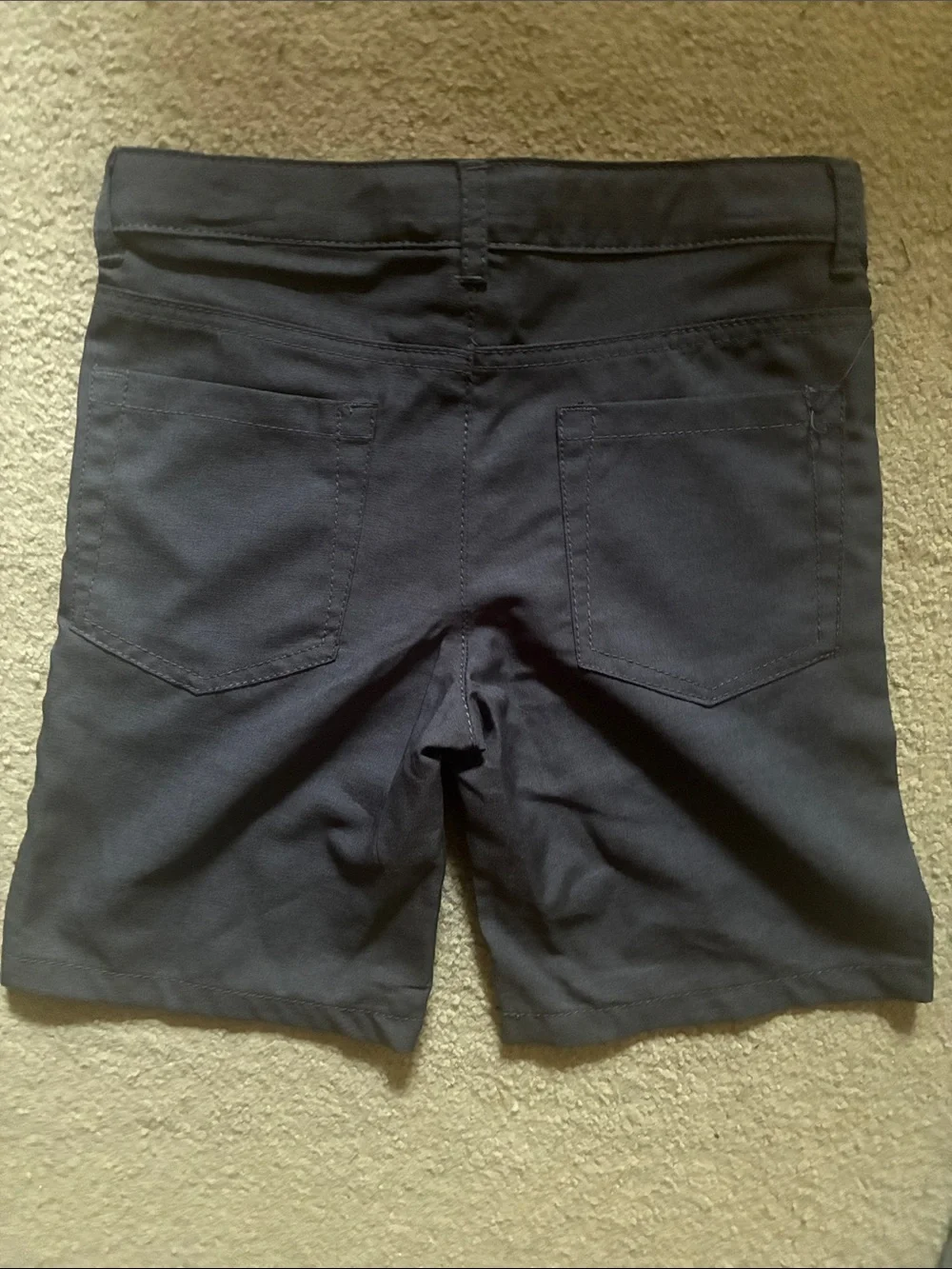 Cat & Jack Navy Boys' Quick-Dry Flat-Front Shorts